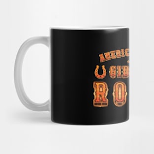 American Cowboy Rodeo - Retro Mug